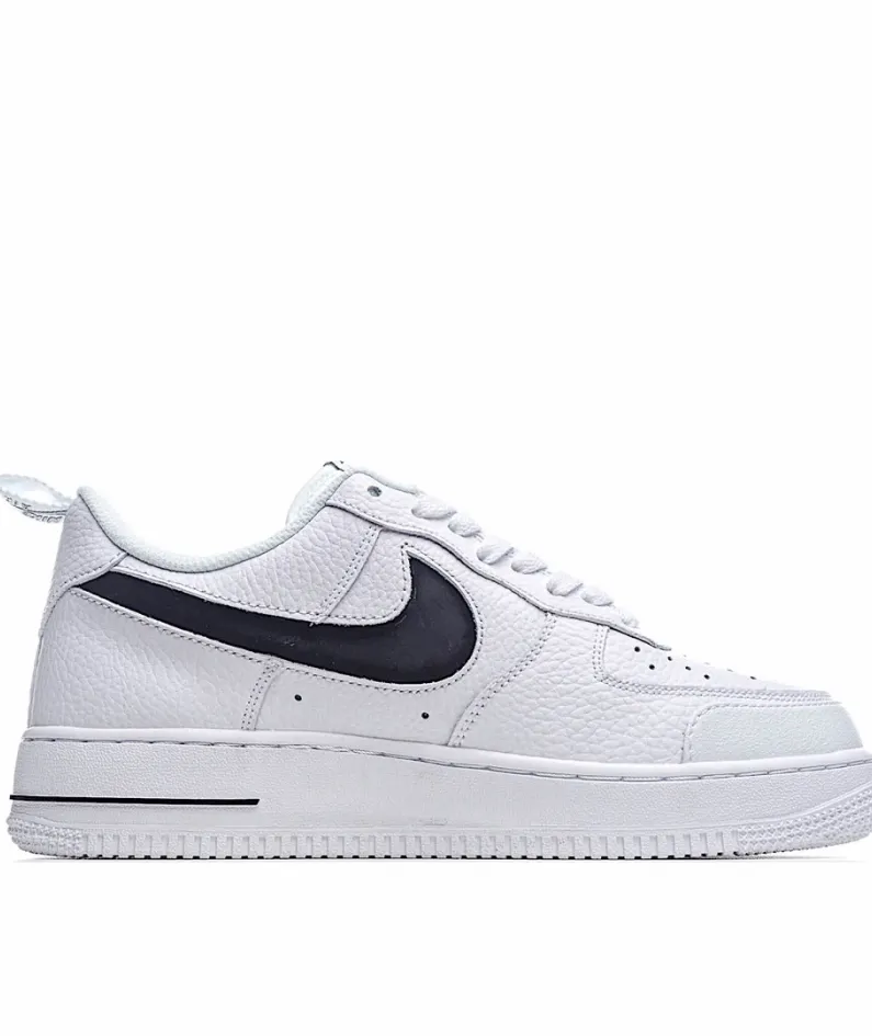 Nike Air Force 1 Low Low Top White and Black 3M Reflective