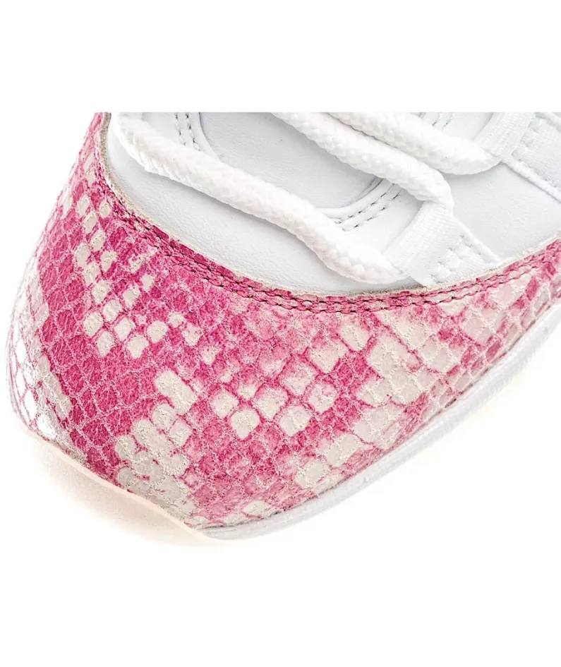 Wmns Air Jordan 11 Retro Low 'Pink Snakeskin'