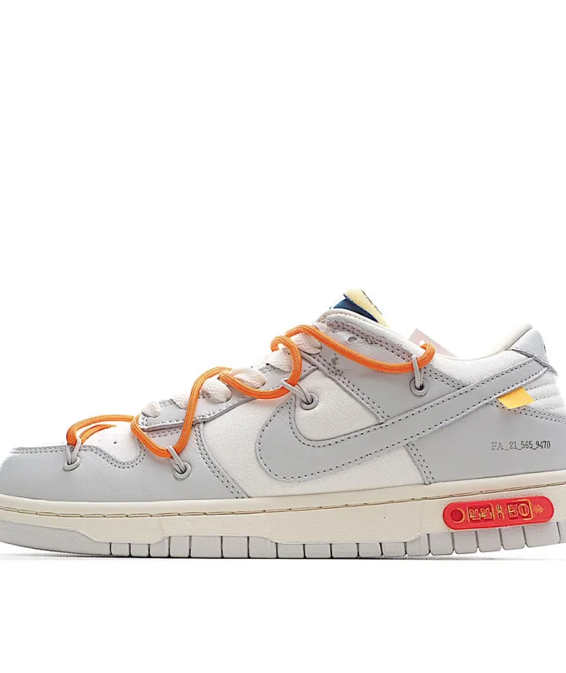 Off-White x Nike Dunk Low '12 of 50' OW Sneakers