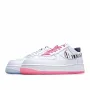Nike air force 1 red and blue 3M reflective