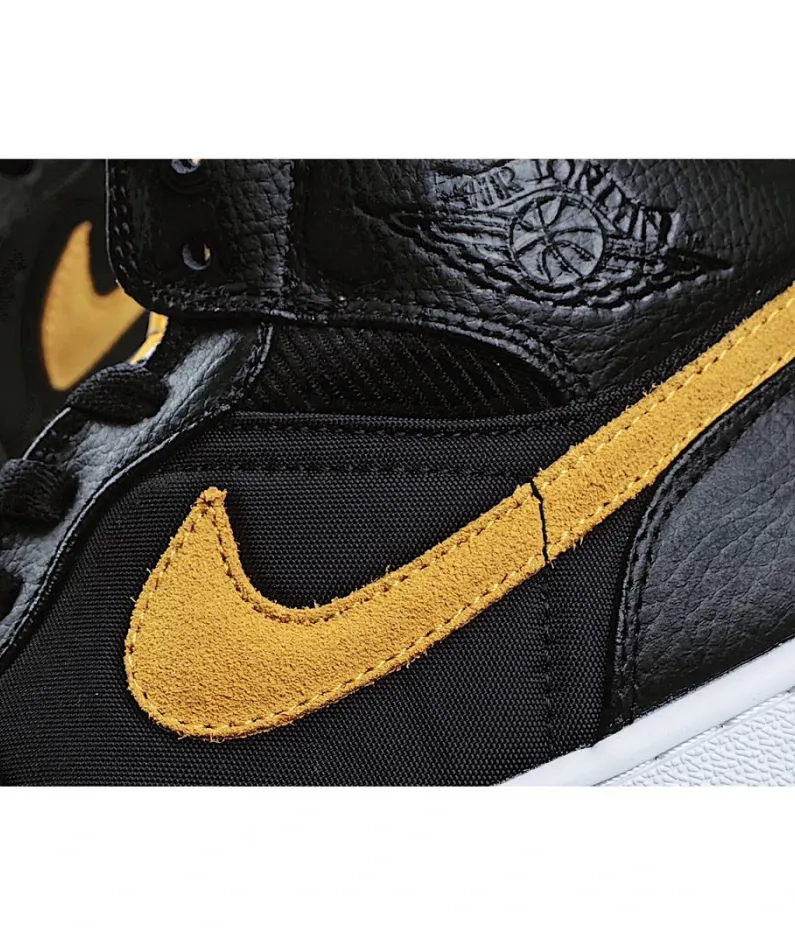 Air Jordan 1 Mid SE 'Black Gold'