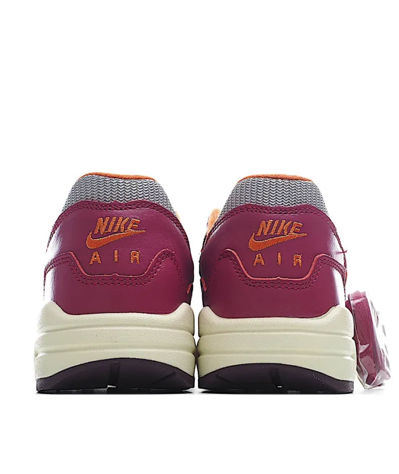 Patta x Nike Air Max 1 Running Shoe Wine Red