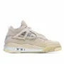Off-White x Wmns Air Jordan 4 SP 'Sail'