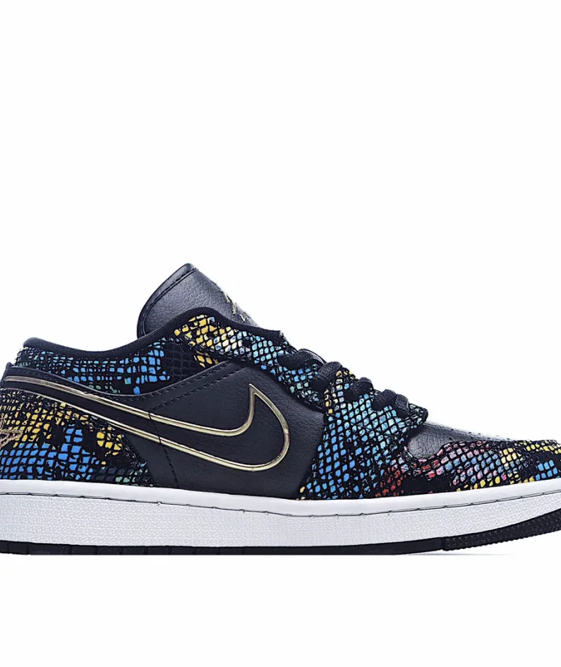Wmns Air Jordan 1 Low 'Multi Snakeskin'
