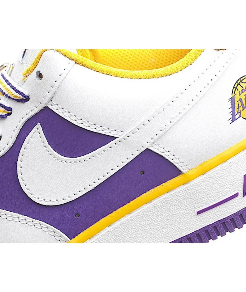 Nike Air Force 107 75th Anniversary NBA J Low Top Sneakers