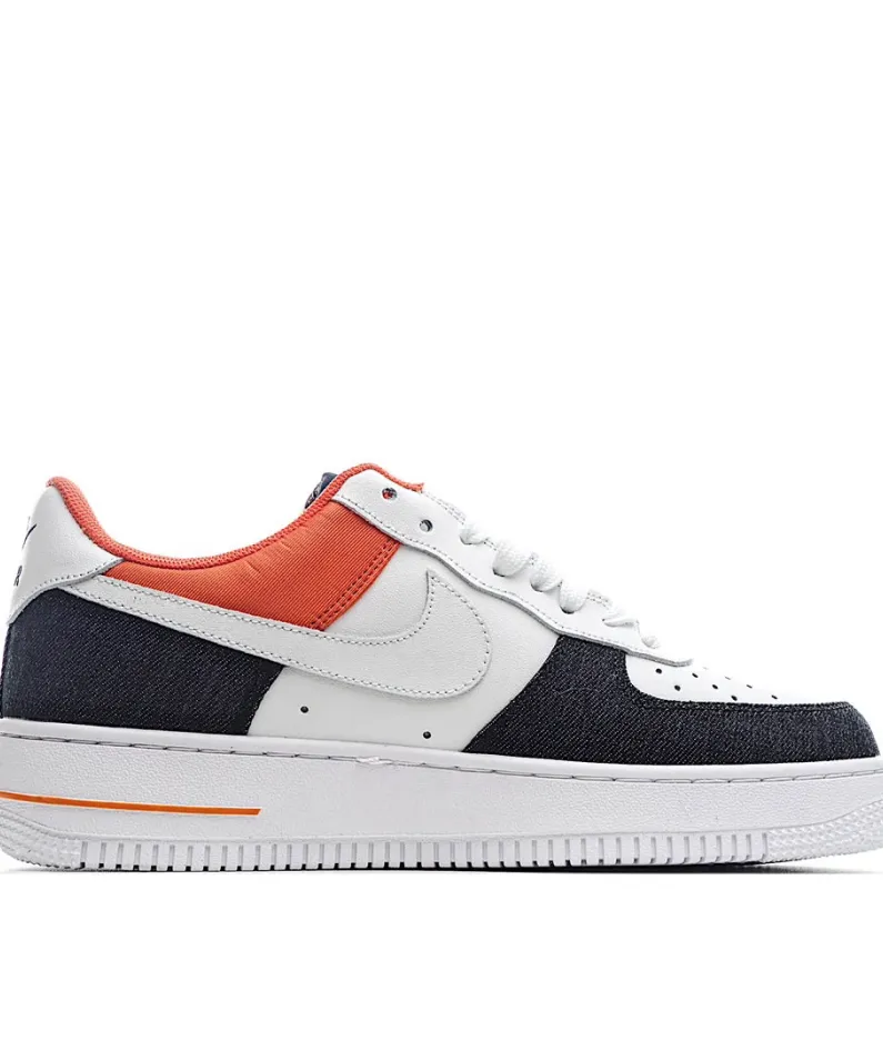 Nike Air Force1 07 Black Orange