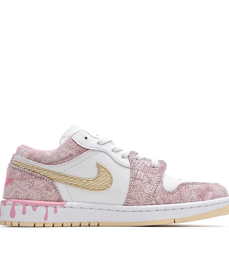 Air Jordan 1 Low GS 'Strawberry Ice Cream'