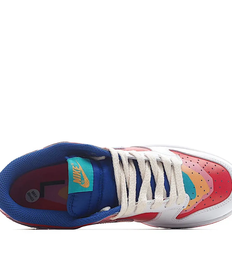 Cactusplantfleamarket x Nike Dunk Low Rainbow Low Top Sneakers