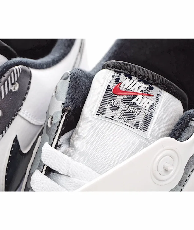 Nike Air Force 1 Low Low Top White Camo Hook