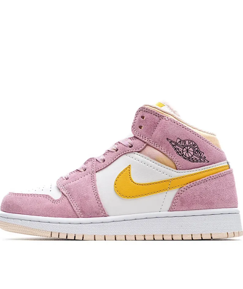 Air Jordan 1 Mid SE GS 'Arctic Pink'