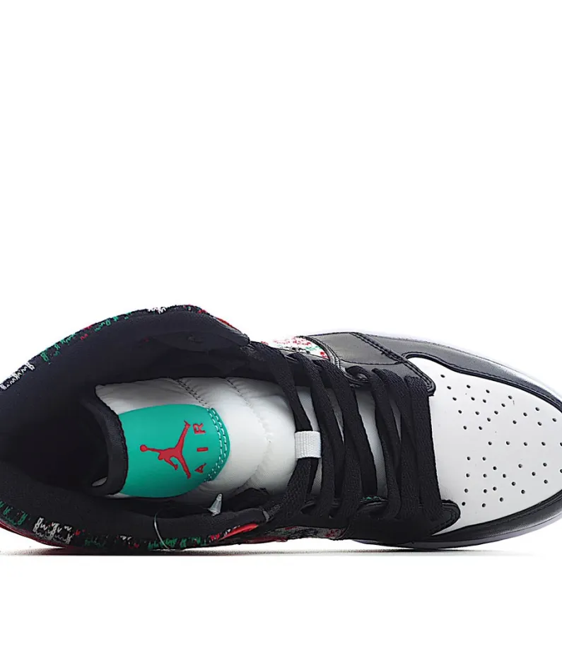Air Jordan 1 Mid SE GS 'Ugly Christmas Sweater'