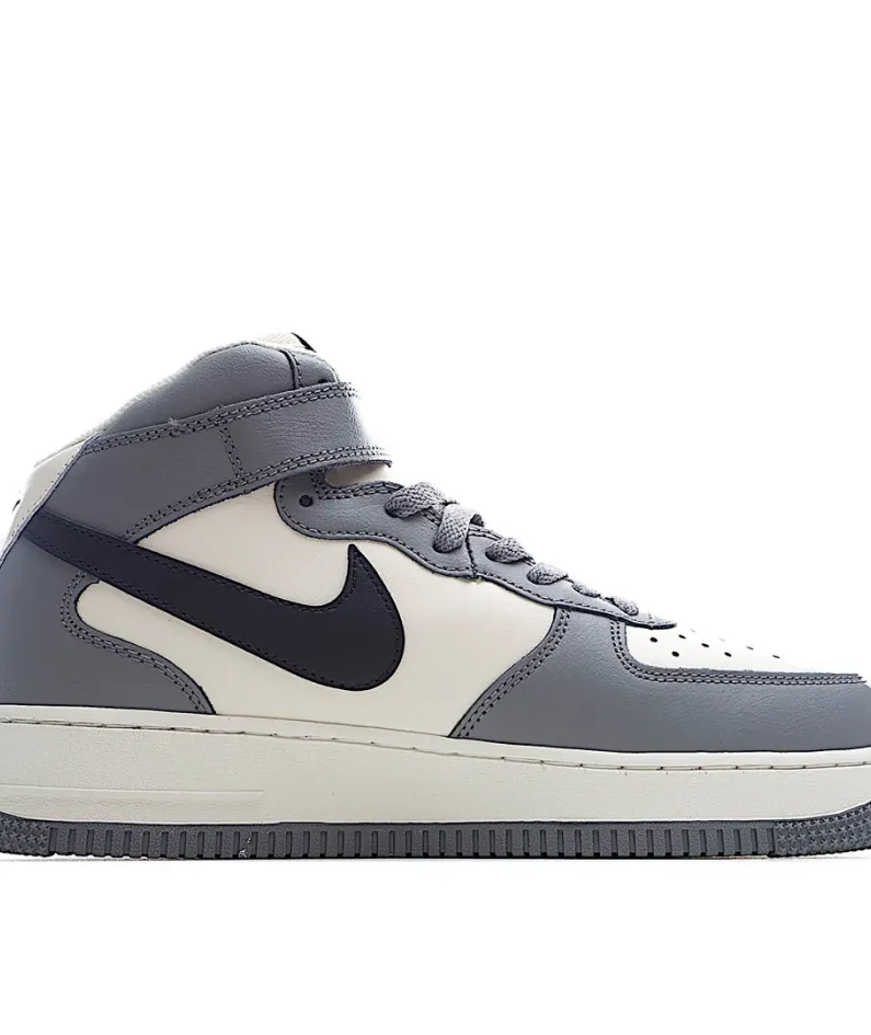 Nike Air Force 1 Off-White Black Mid-Top