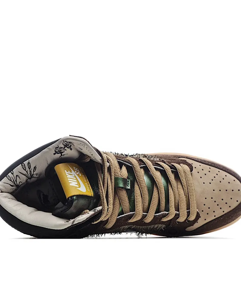 Concepts X Nike SB Dunk High Pro QS Mallard棕绿 