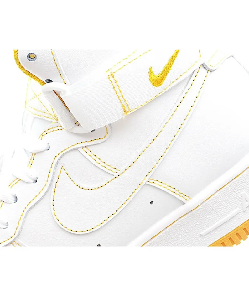 Nike Air Force 1 High 07 White and Orange