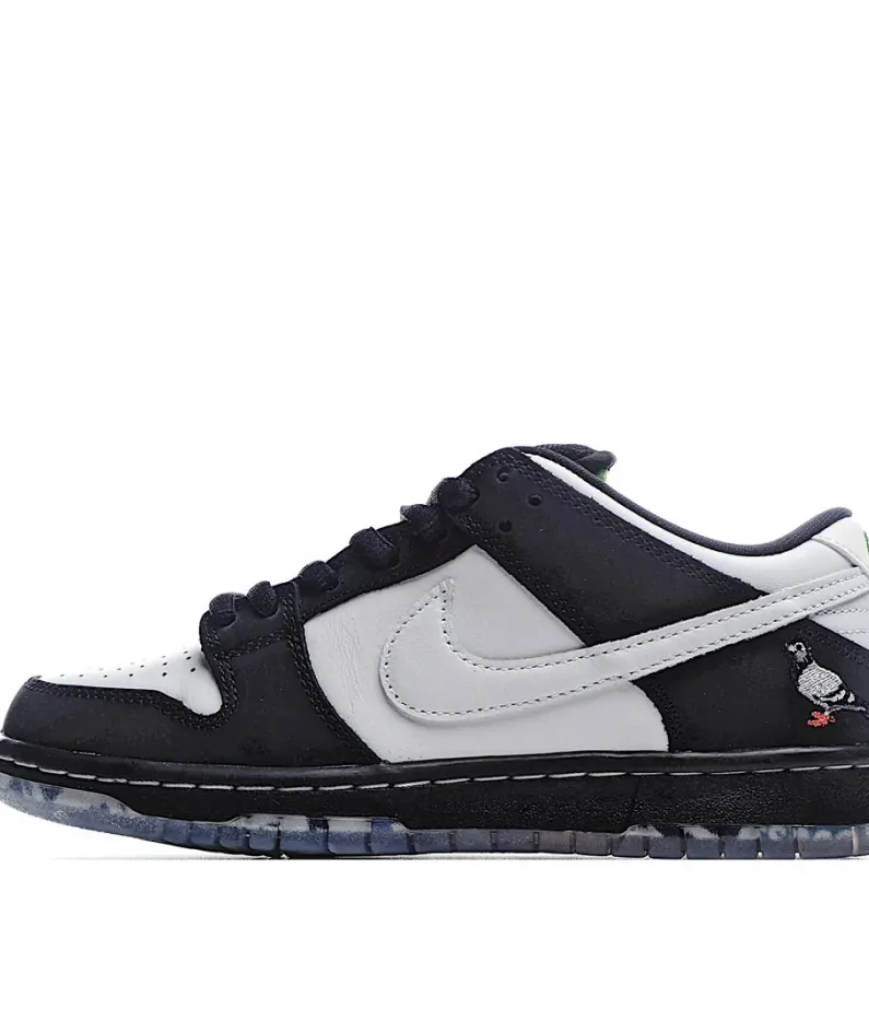 Nike Jeff Staple x SB Dunk LowPigeon 3.0 Black & White Panda Pigeon