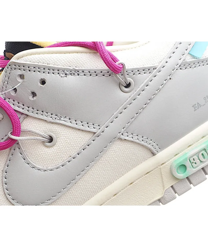 Nike 0ff-White x Nike Dunk Low OW White Ash