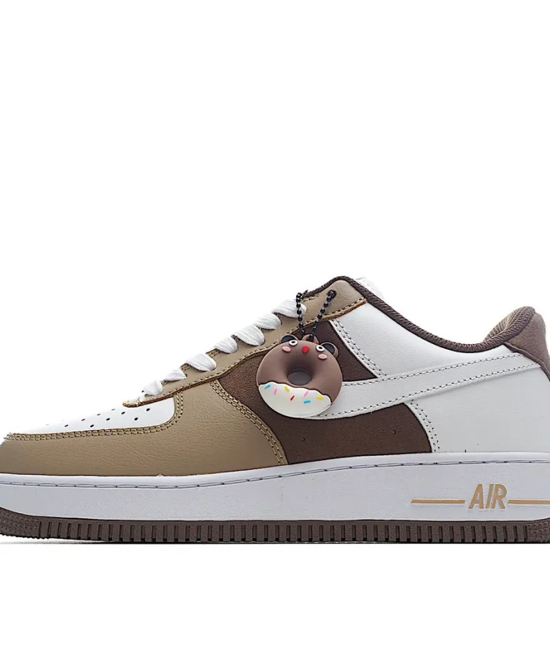 Nike Air Force 1 cappuccino low-top sneakers