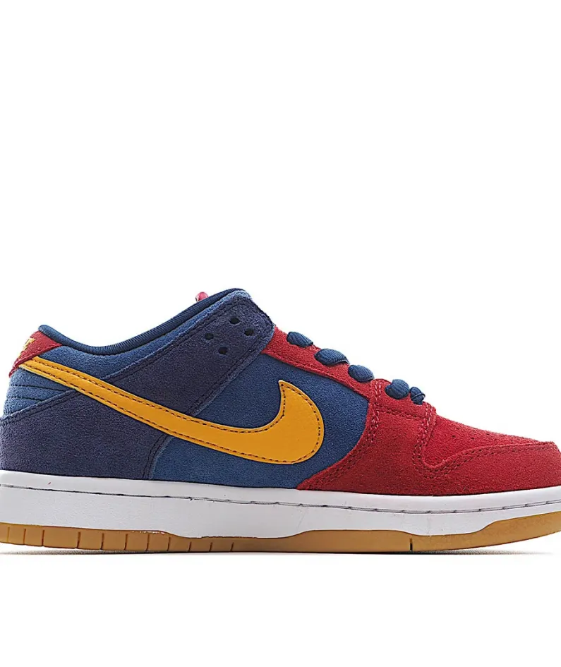 Nike SB Dunk Low "Barcelona" "Catalonia" Suede