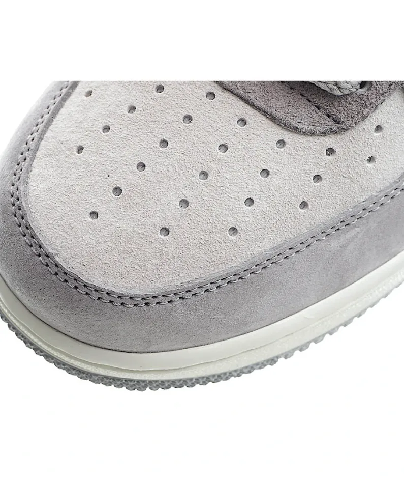 Nike Air Force 1 White Grey Black Reflective