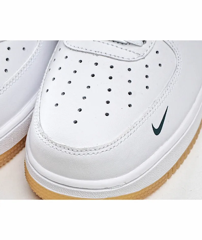 Nike Air Force 1 LowWhite/Graphite Green Low Top Sneakers