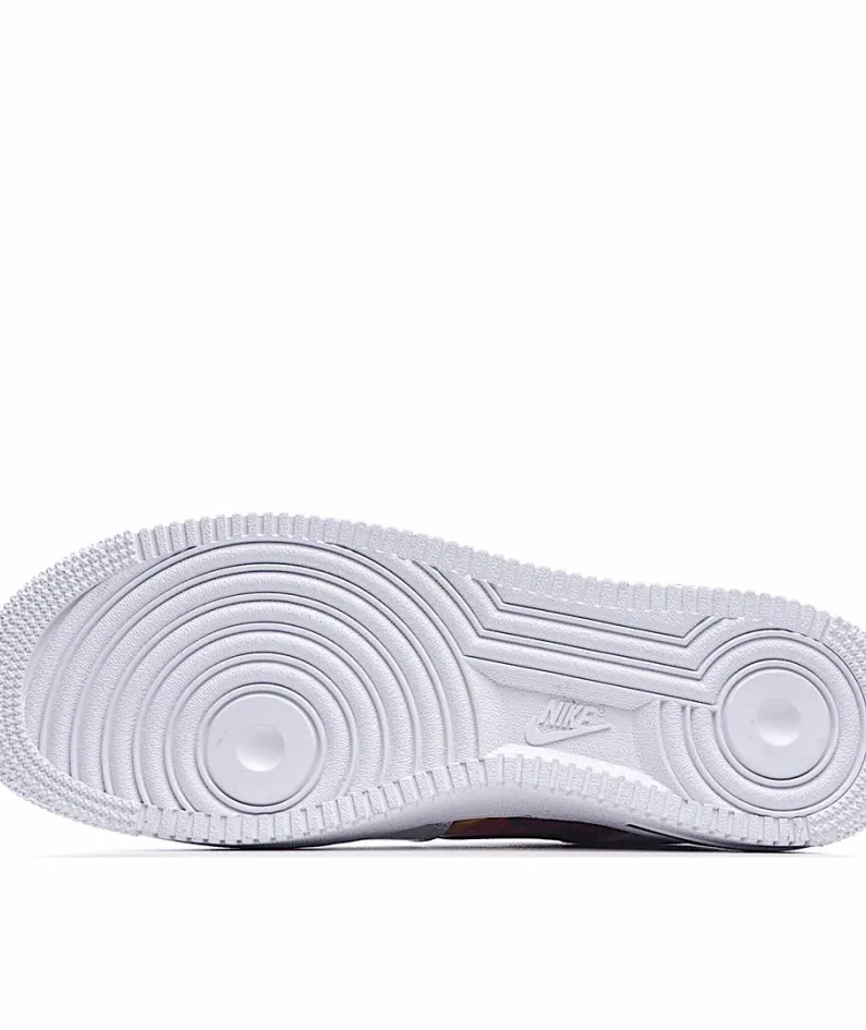 Nike AIR FORCE 1 07 LV8 CASUAL SHOES Black & White