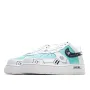 Nike Air Force 1 Low'07 White and Green Low Top