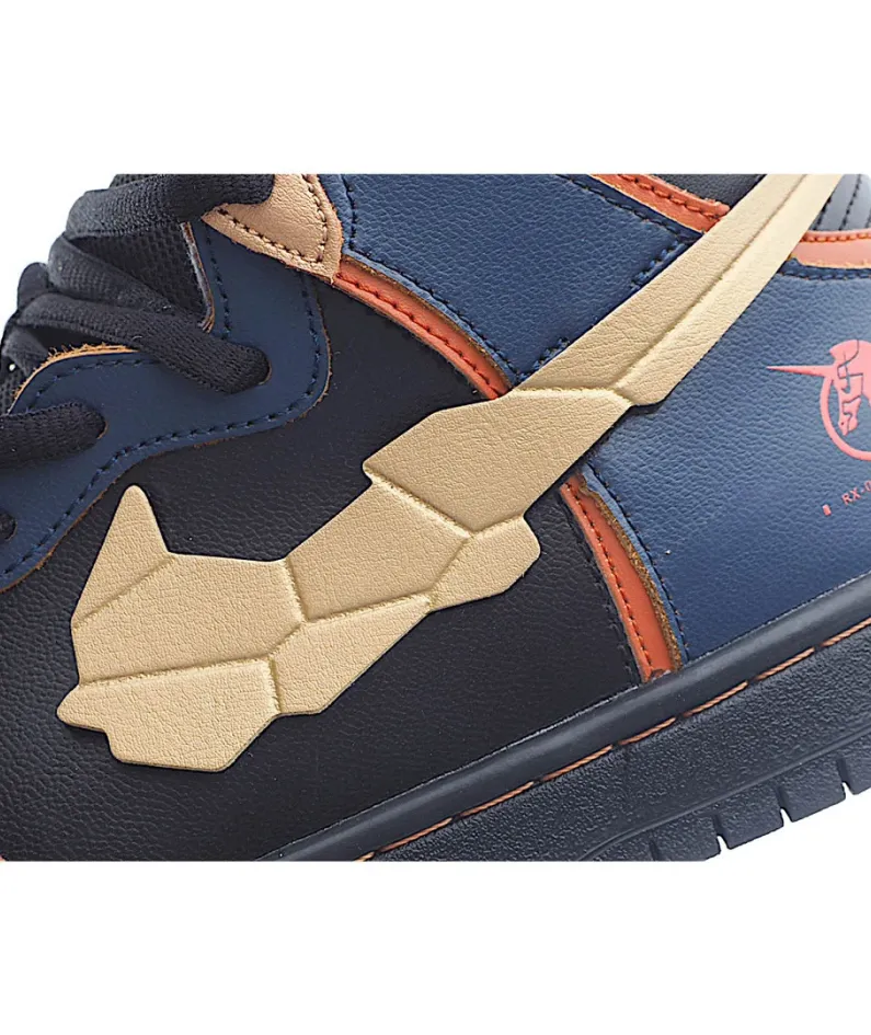 Gundam x Nike Dunk High Banshee Black & Blue