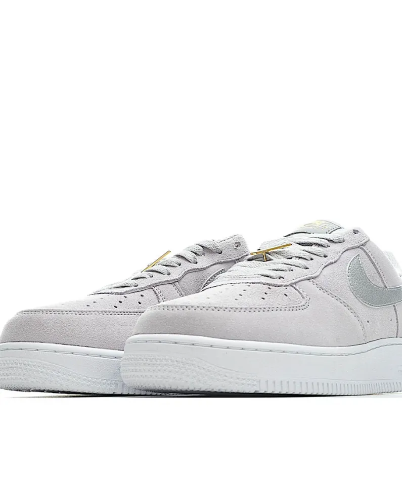 Nike Air Force 1 Grey and Silver