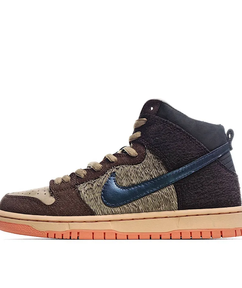 Concepts X Nike SB Dunk High Pro QS Mallard棕绿 