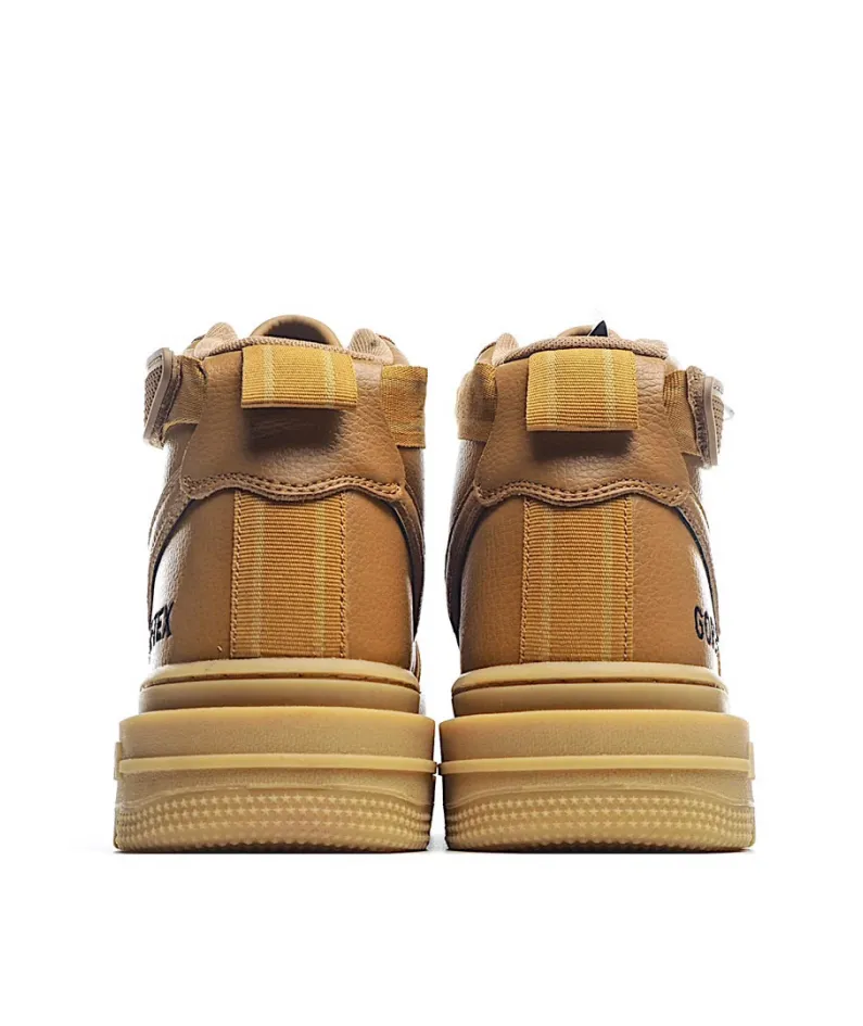 Nike Air Force 1 GORE-TEX Black and Brown High Top