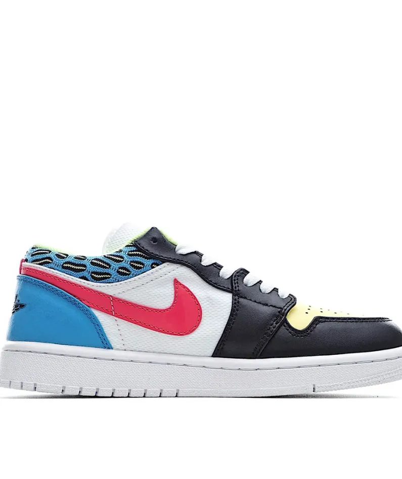 Air Jordan 1 Low GS 'Funky Patterns'