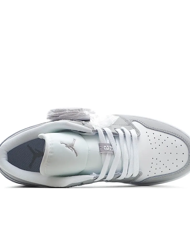 Wmns Air Jordan 1 Low 'White Wolf Grey'