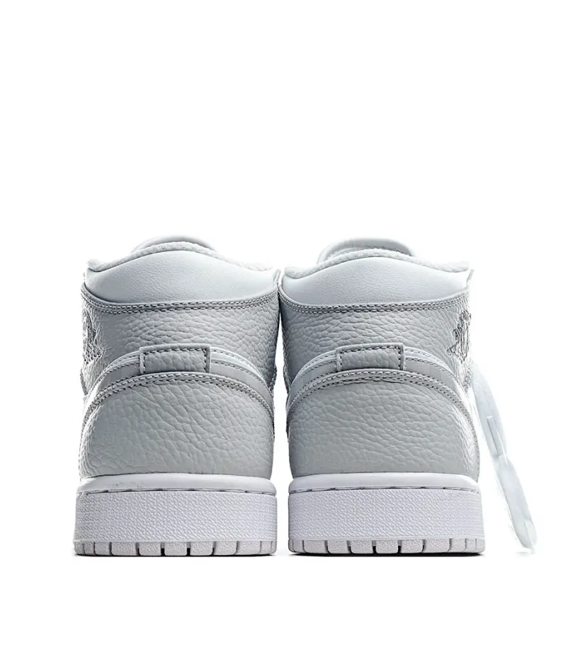 Air Jordan 1 Mid 'Swoosh Logo - Grey Camo'