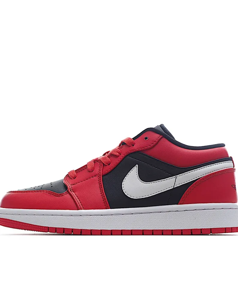 Air Jordan 1 Low GS 'Black Very Berry'