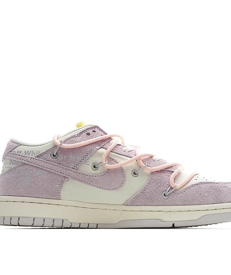 0ff-White x Nike Dunk Low OW Pink