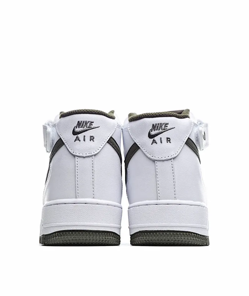 Nike Air Force 1 Mid Mid Top White Green