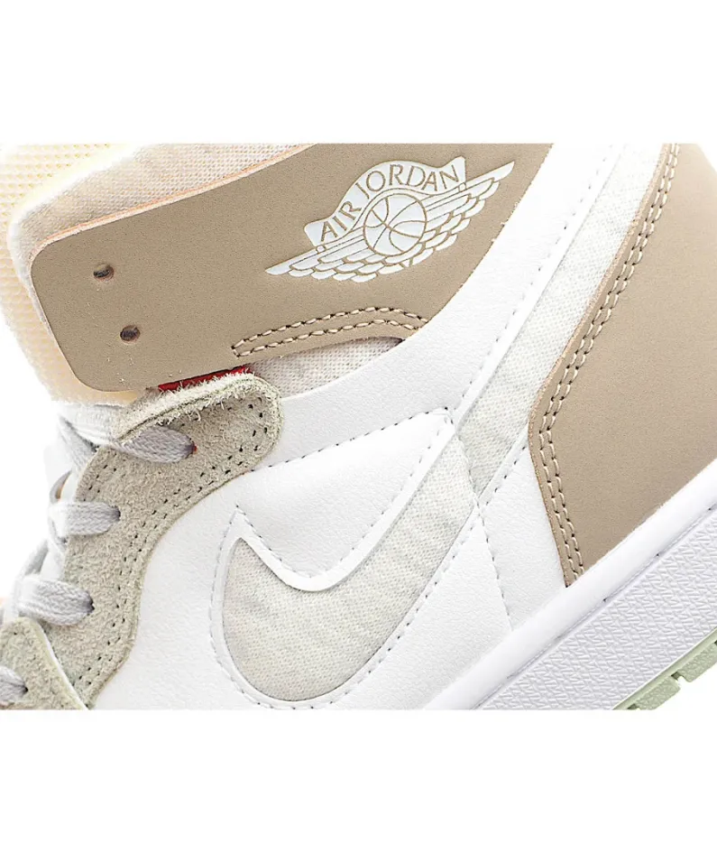 Wmns Air Jordan 1 High Zoom Comfort 'Olive Aura'