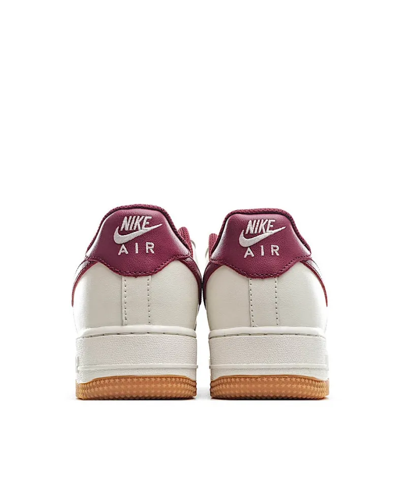 Nike Air Force 107 Beige Red Yellow