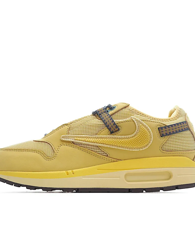 Travis Scott x Nike Air Max 1 Wheat/Lemon⁠⁠ Lemon Yellow