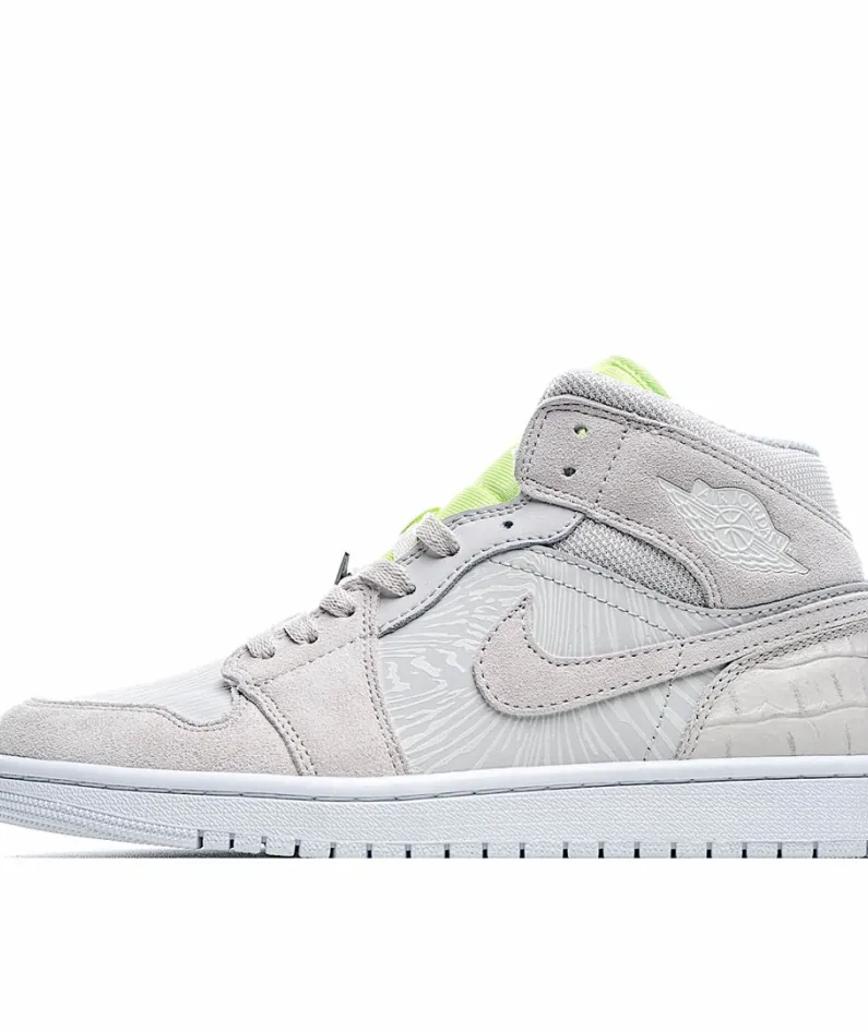 Wmns Air Jordan 1 Mid 'Ghost Green'