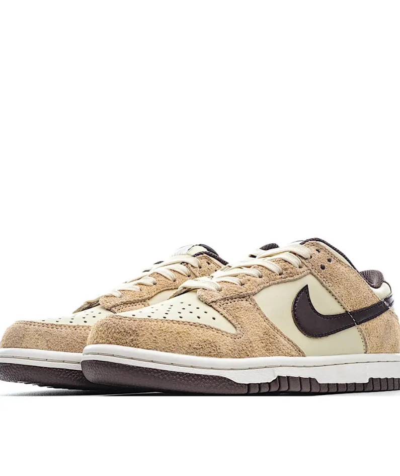 Nike Dunk Low Beige and Brown Cheetah Sneakers