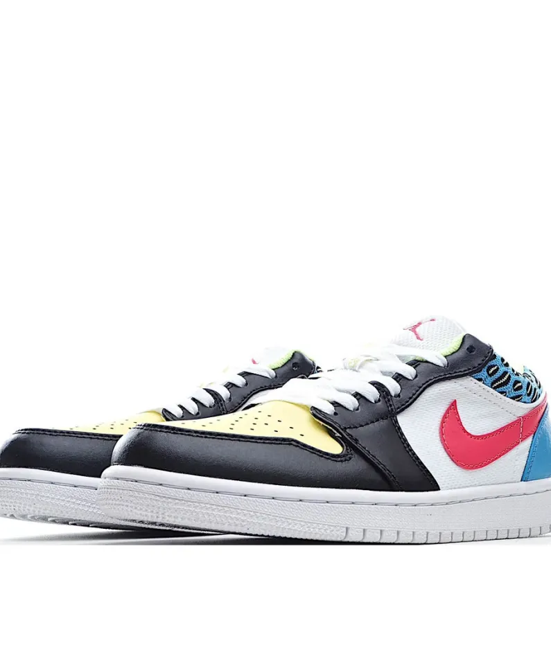 Air Jordan 1 Low GS 'Funky Patterns'