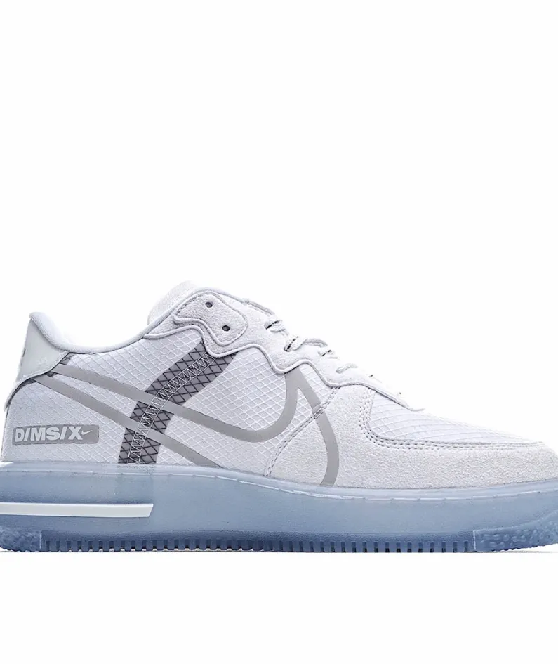 Nike Air Force 1 React QS Light Bone  蓝 