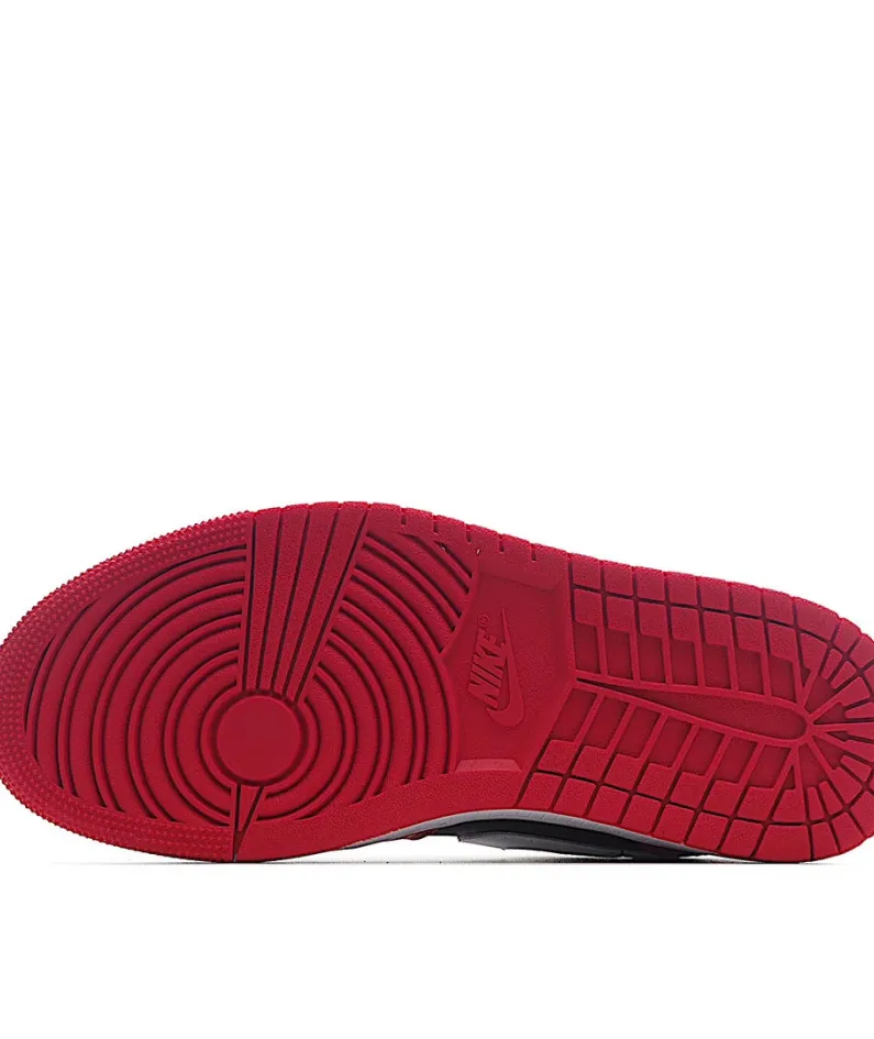 Air Jordan 1 Low GS 'Black Very Berry'
