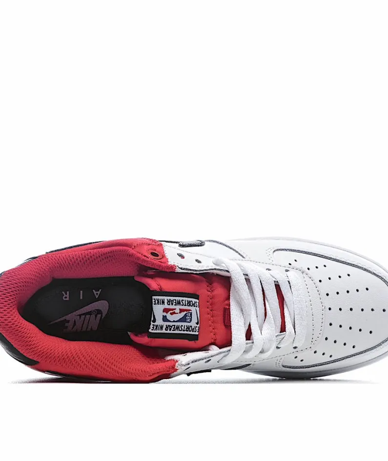 Nike Air Force 107 LV8 1HO19 NBA Low Top Sneakers.