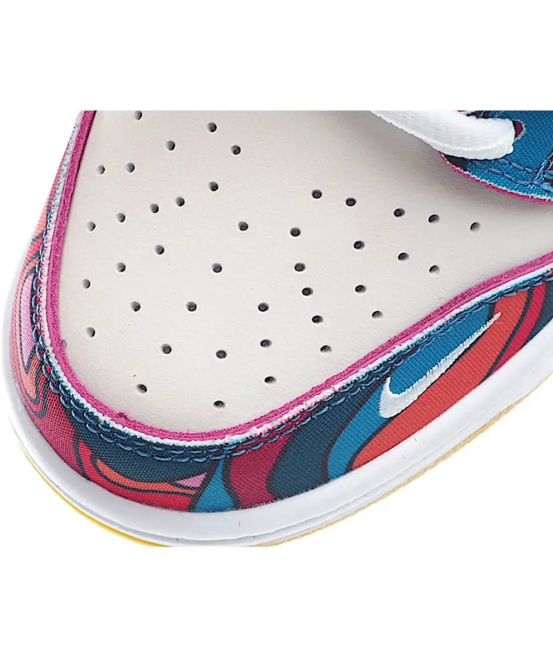 Nike Parra x Nk Dunk SB Low Pro White Blue Red