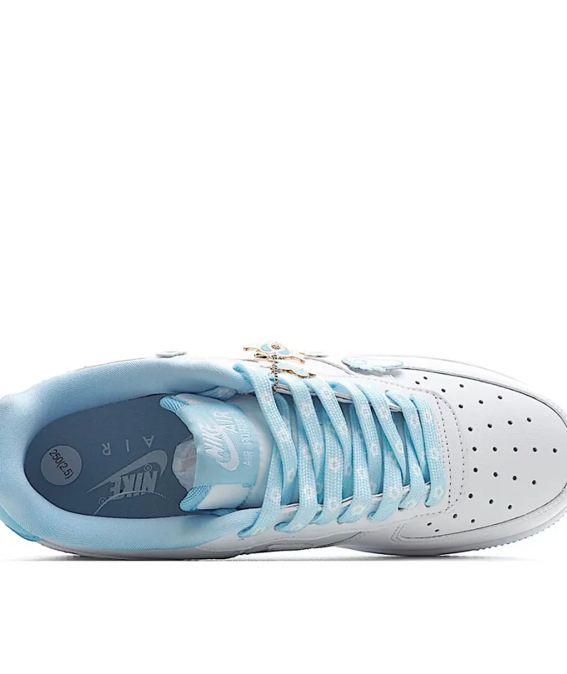 Nike Air Force 1 Low White and Blue