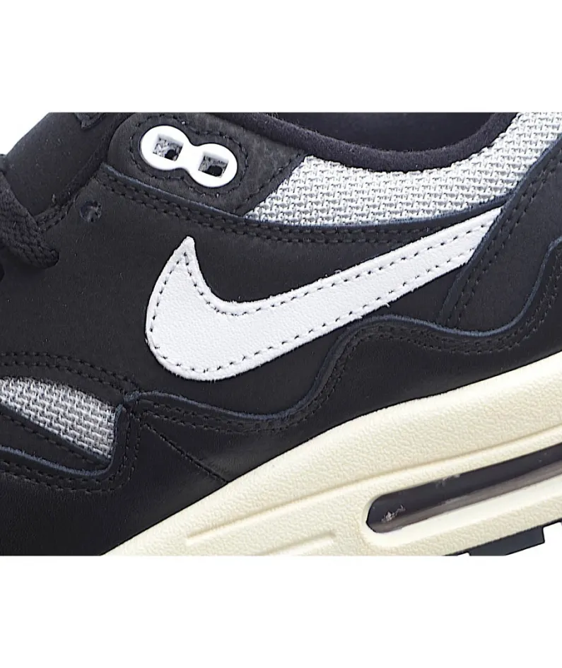 Patta x Nike Air Max 1 Running Shoe Black And White