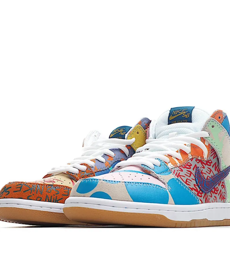 Nike Dunk SB High Thomas Campbell What The Dunk Sneakers