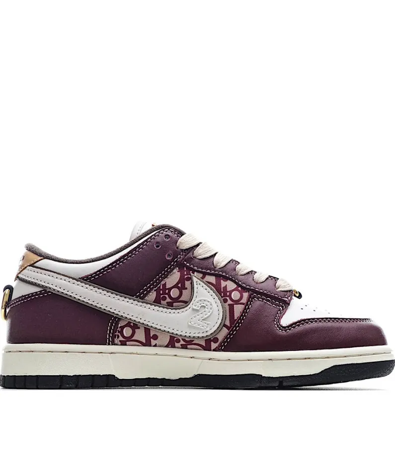 Nike SB Dunk Low x Dior Red & White
